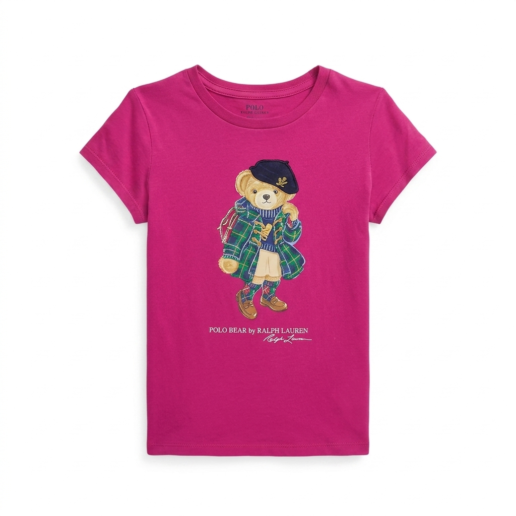 Polo Bear Cotton Jersey Tee