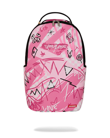 PINK SMOKE CHECK DLXSV BACKPACK