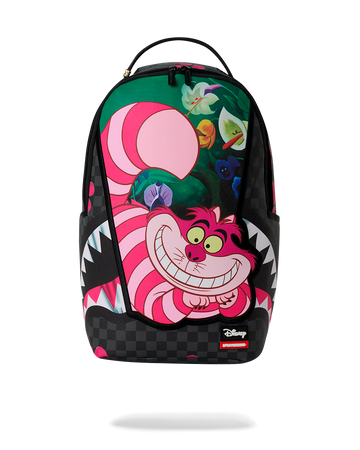 DISNEY ALICE IN WONDERLAND CHESHIRE CAT MAD SHARK BACKPACK