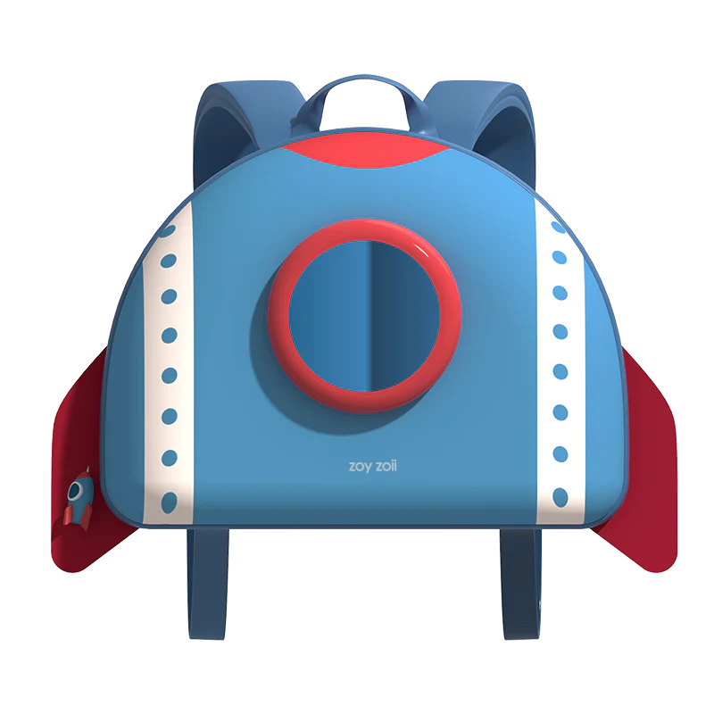 Zoyzoii®B8 Dream Series Backpack (Rocket) for preschool children.