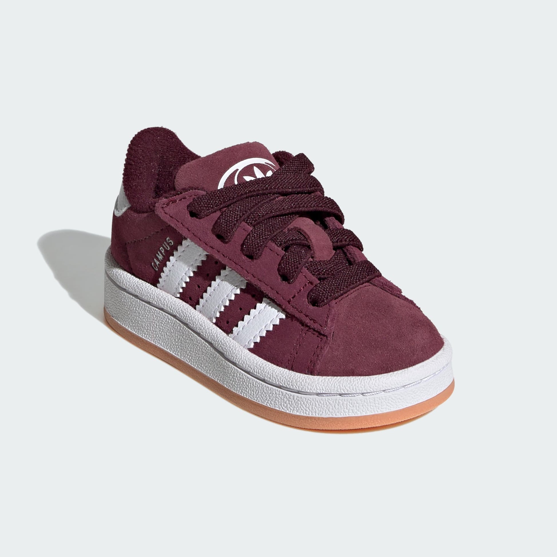adidas Campus 00s Comfort Closure Elastic Lace Sneakers - Burgundy