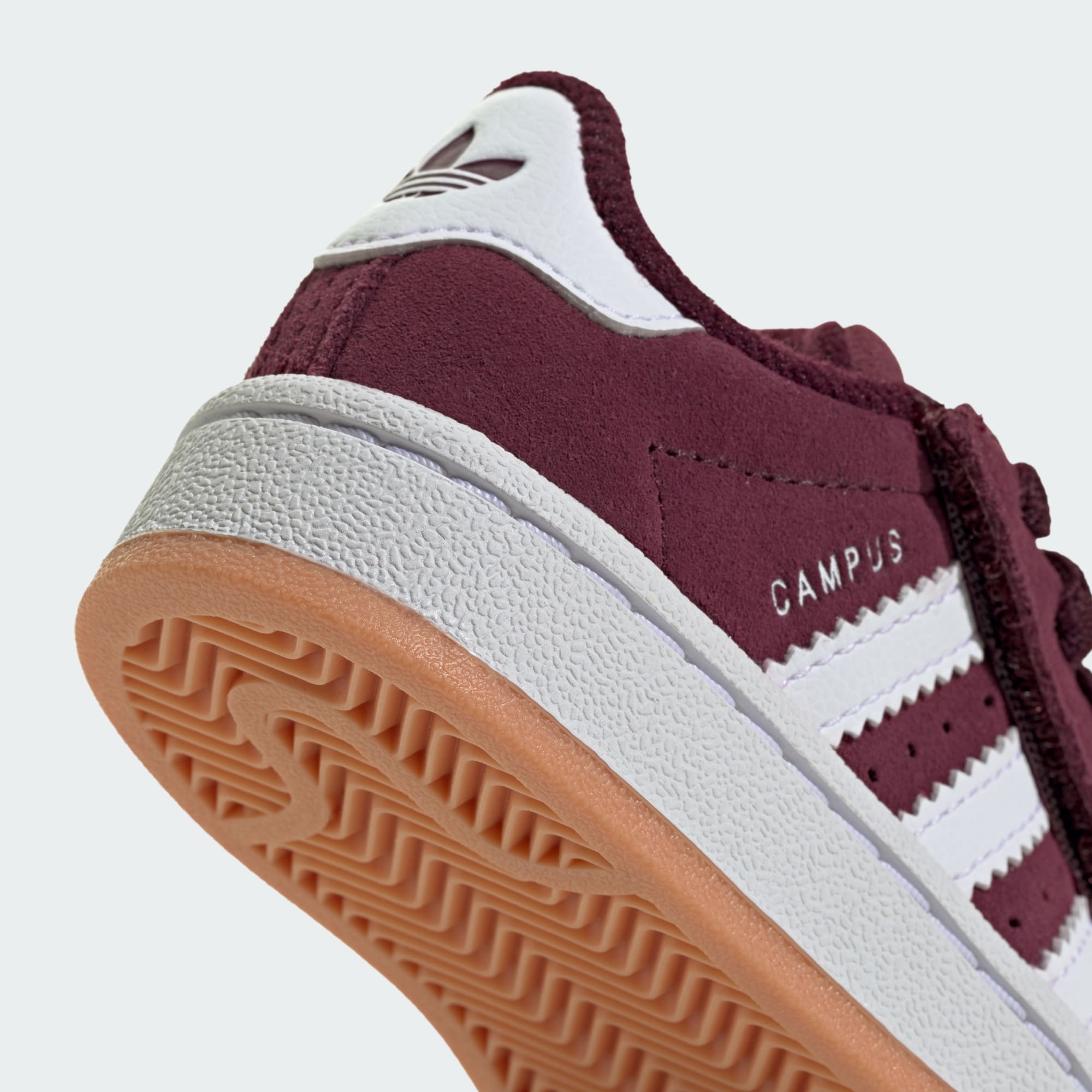 adidas Campus 00s Comfort Closure Elastic Lace Sneakers - Burgundy