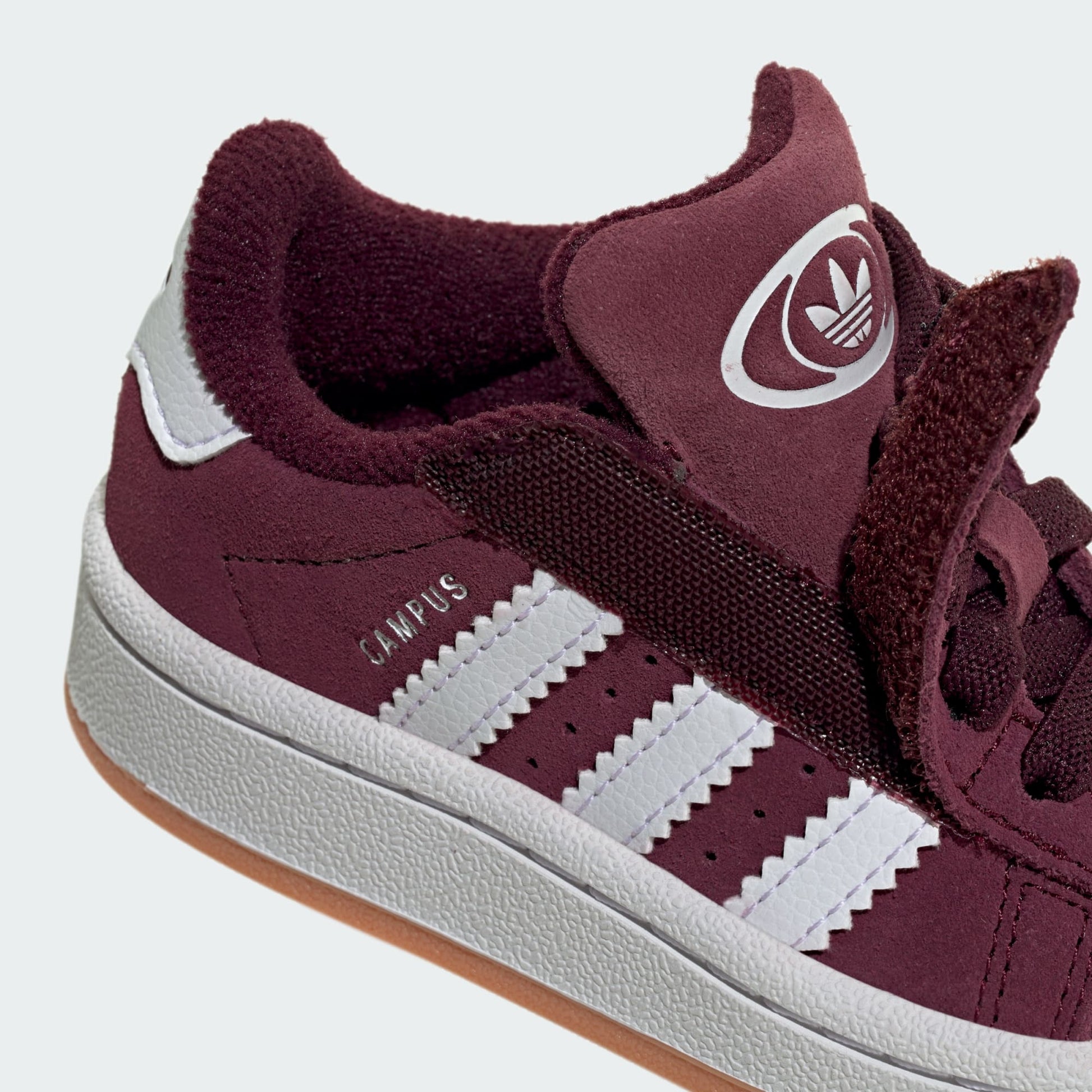 adidas Campus 00s Comfort Closure Elastic Lace Sneakers - Burgundy