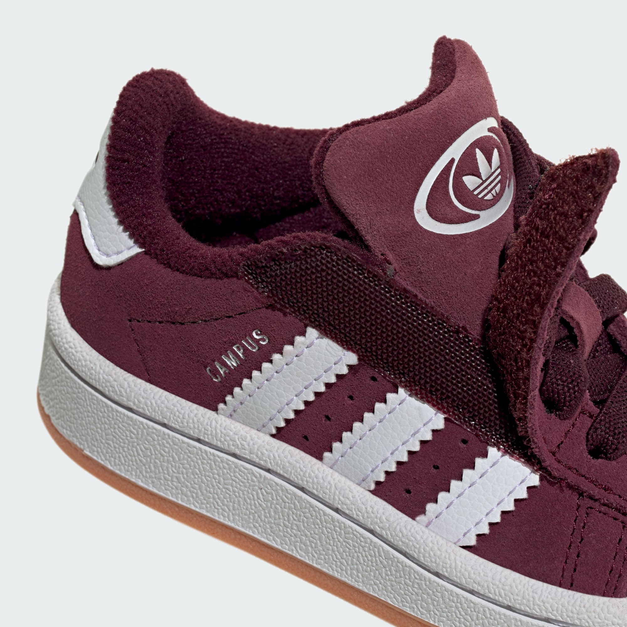 adidas Campus 00s Comfort Closure Elastic Lace Sneakers - Burgundy