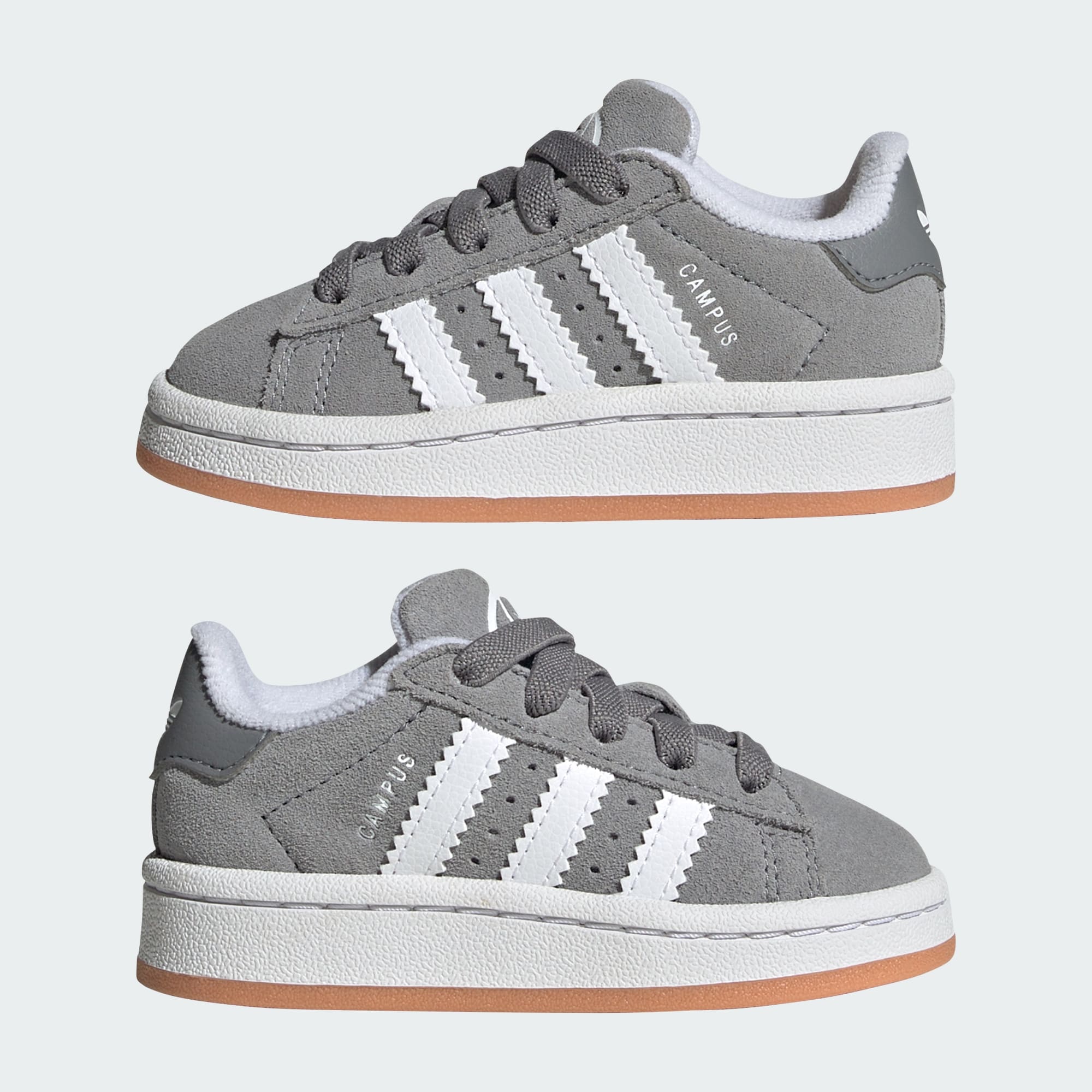 adidas Campus 00s Comfort Closure Elastic Lace Sneakers Kids - Grey