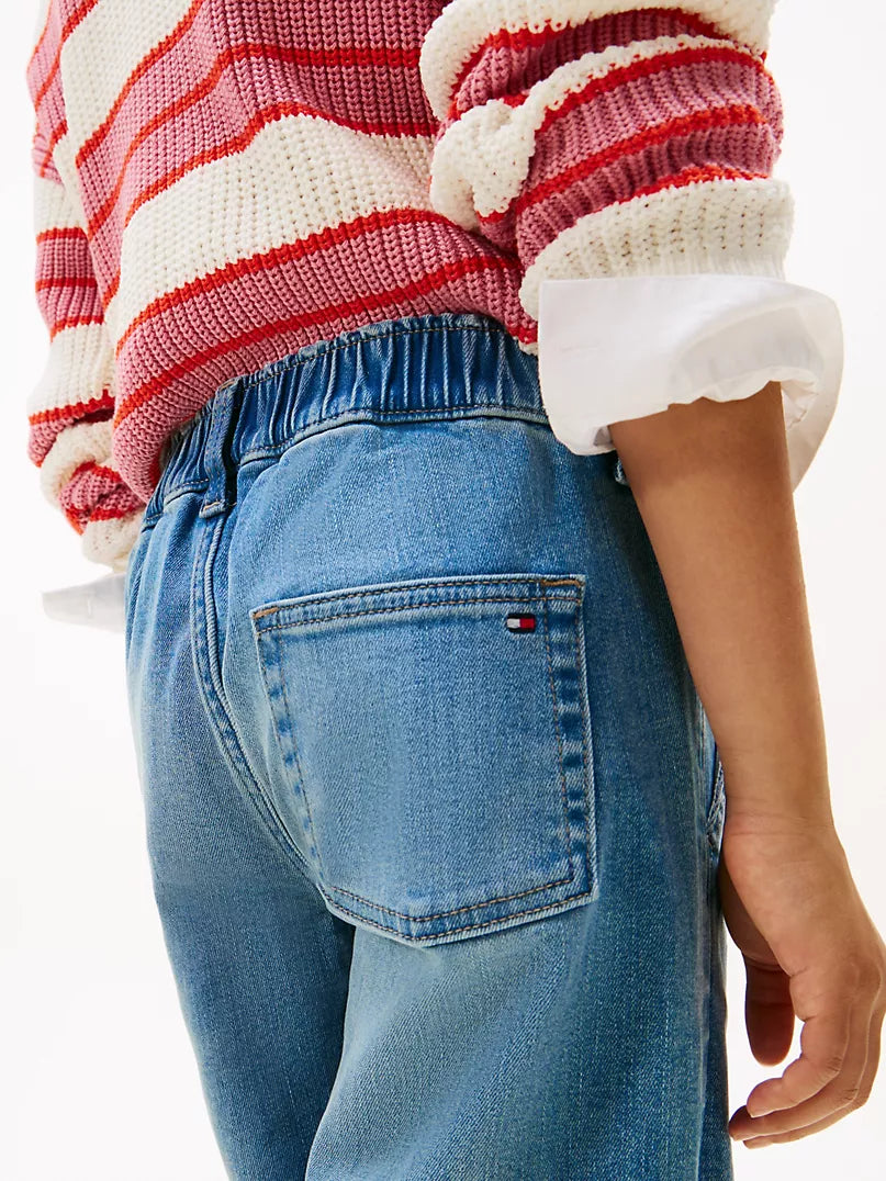 Wide Leg Utility Jean Sz 12-14