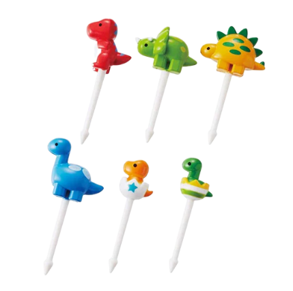 Mini Dinosaur Food Picks