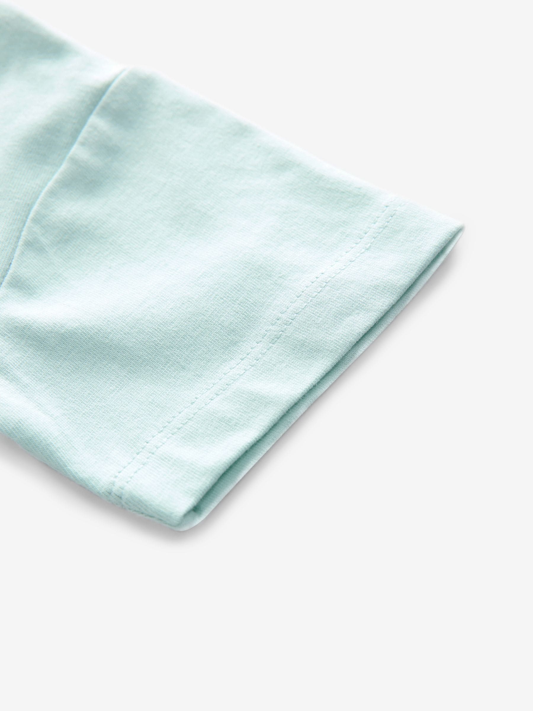 Blue Mickey Mouse Short Sleeve T-Shirt (3mths-8yrs)