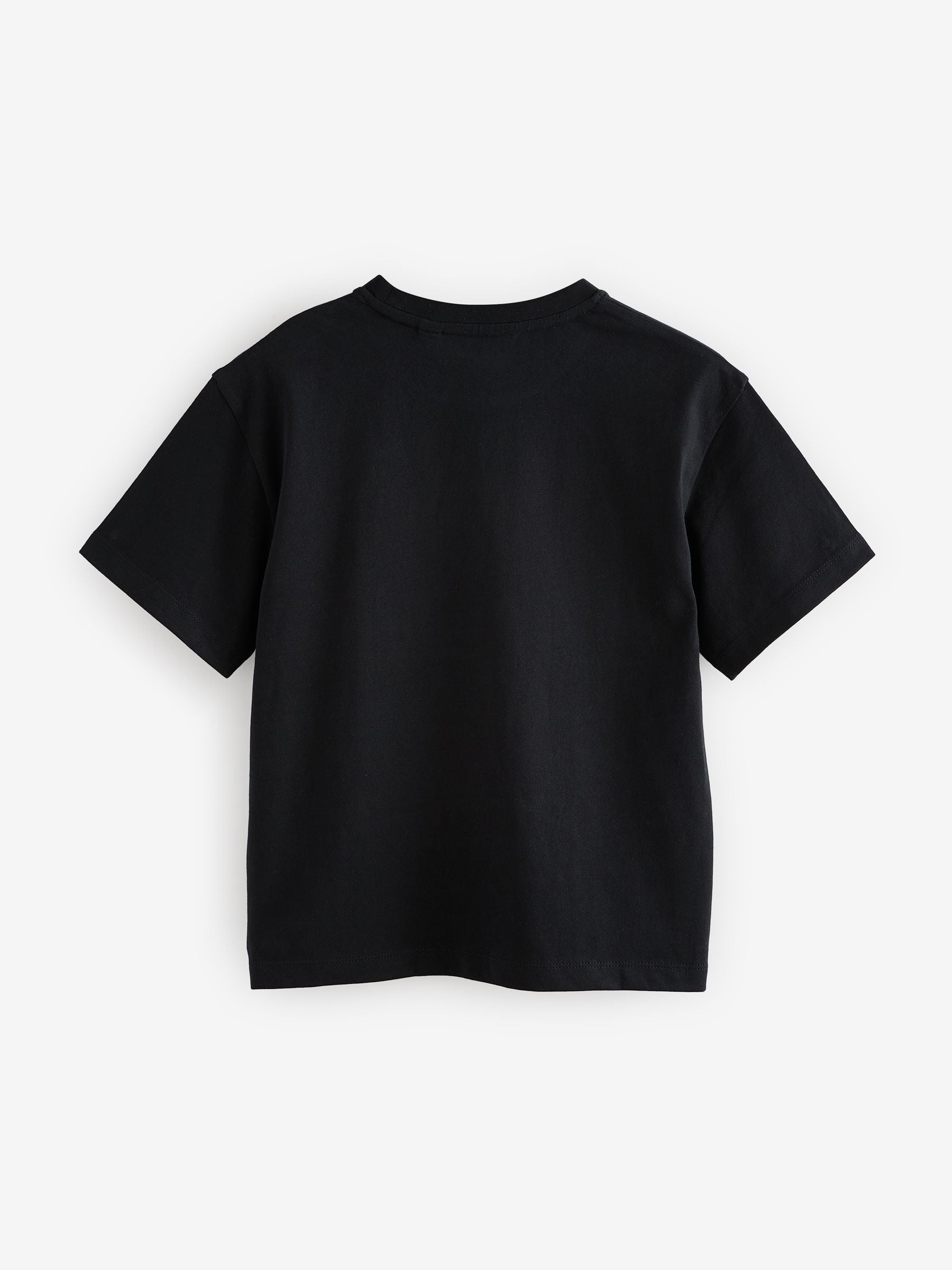 smALLSAINTS Black/White Boys Logo Crew Relaxed T-Shirts 3 Pack