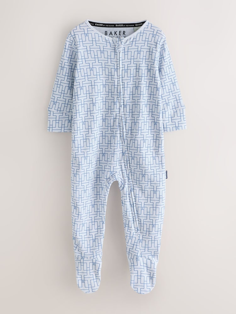 Baker by Ted Baker 3 Pack Sleepsuits