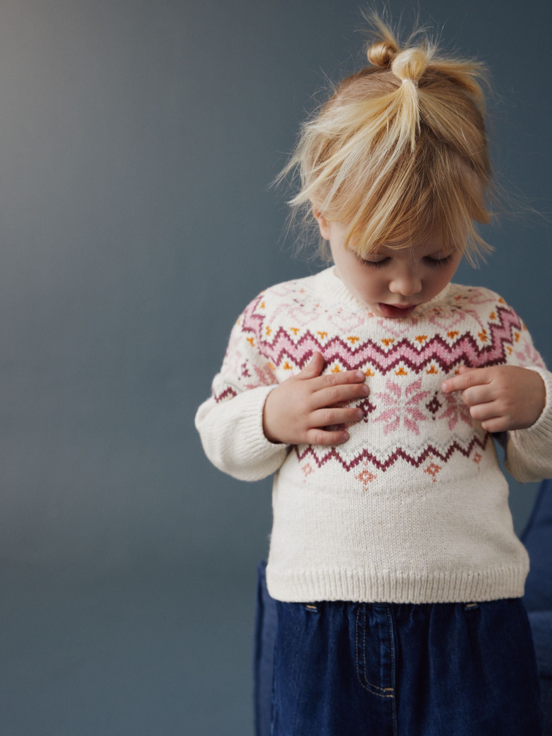 Neutral Christmas Jumper (3mths-7yrs)
