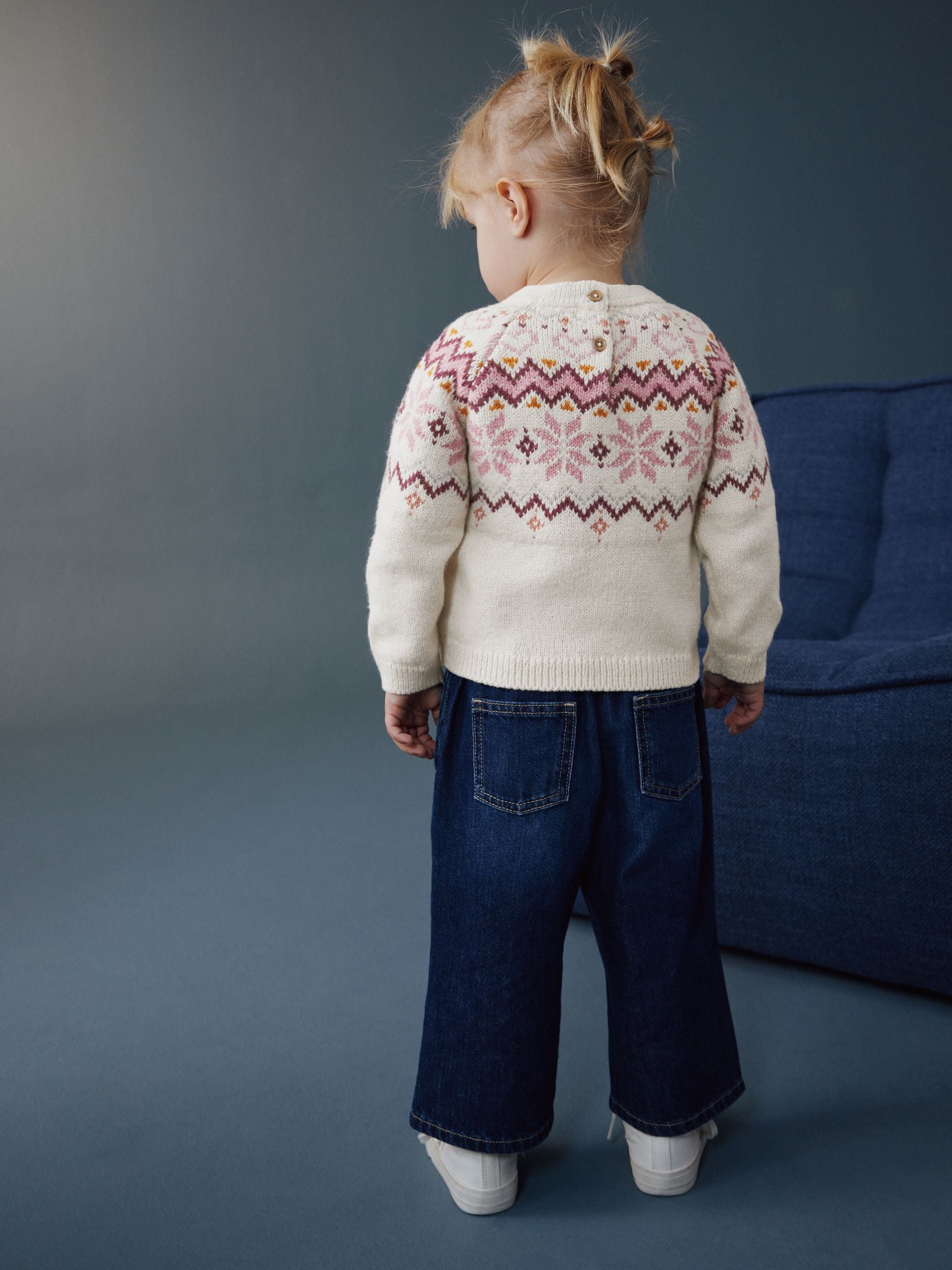 Neutral Christmas Jumper (3mths-7yrs)
