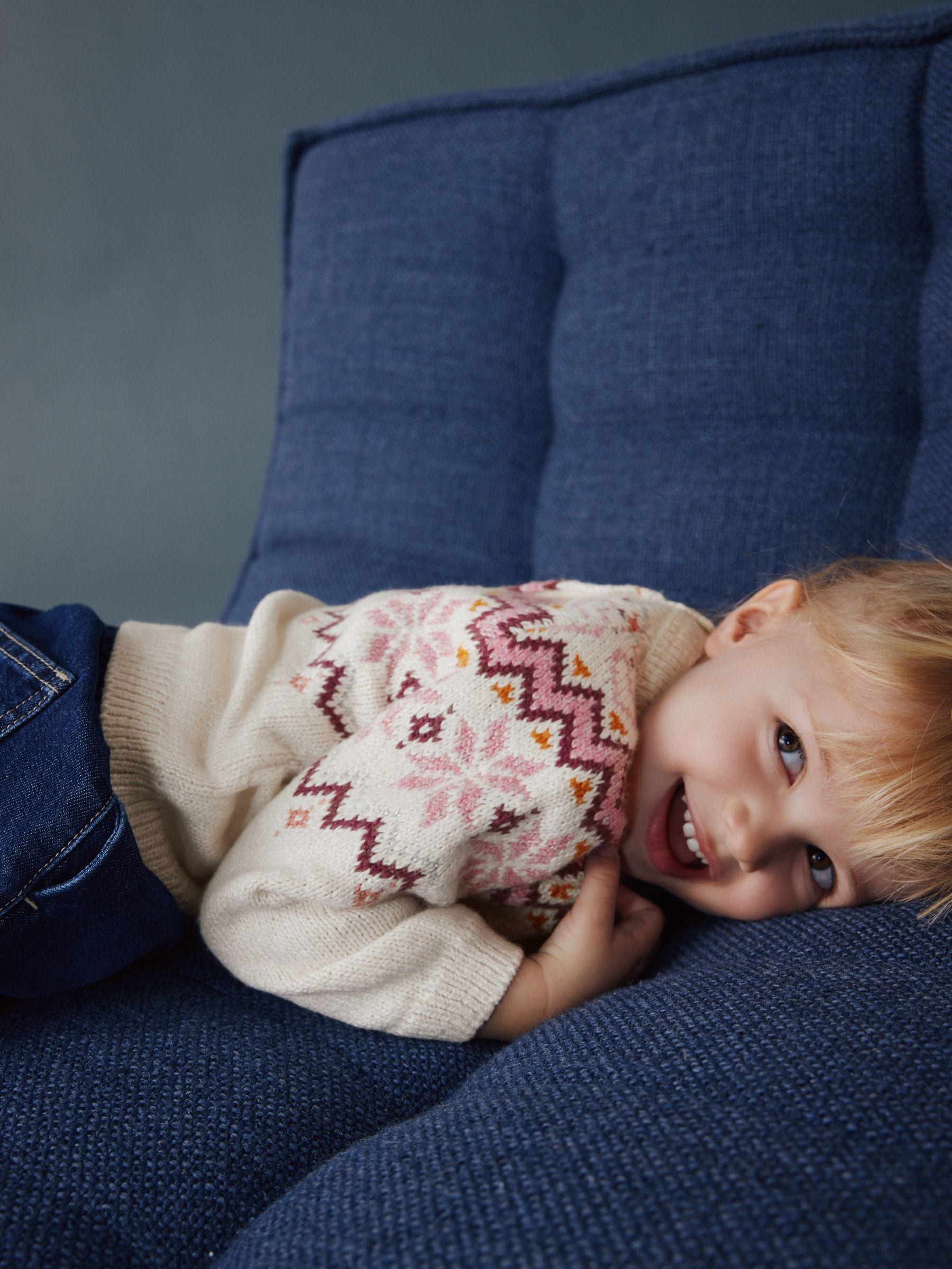 Neutral Christmas Jumper (3mths-7yrs)