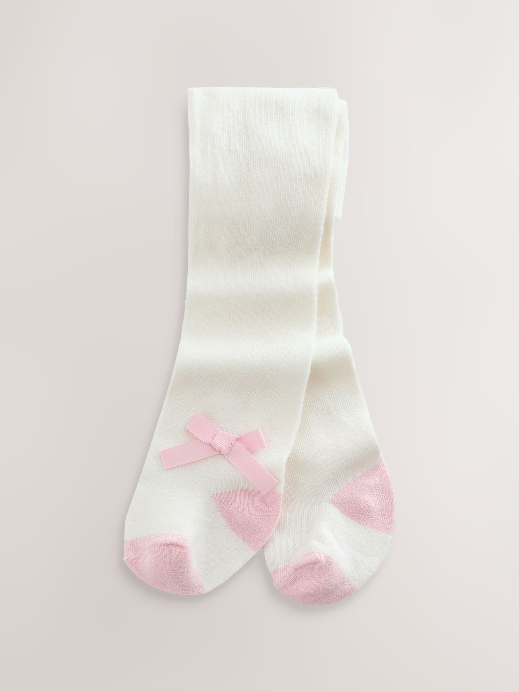 Baker by Ted Baker 2 Piece Pink Knitted Mesh Dresses & Tights Set