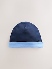 Baker by Ted Baker Blue Romper and Reversible Hat Set 2 Pack