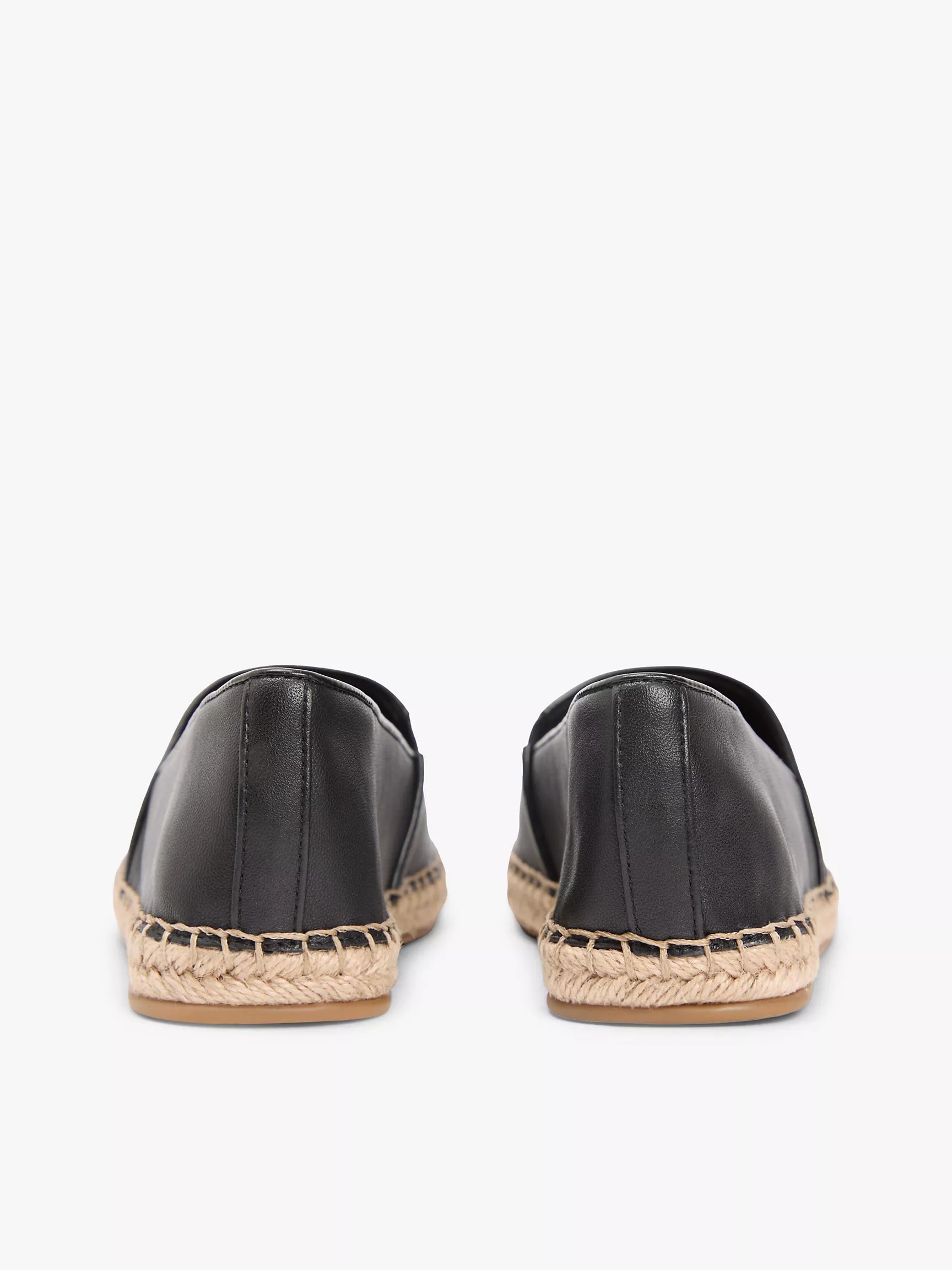 TH Monogram Leather Espadrille