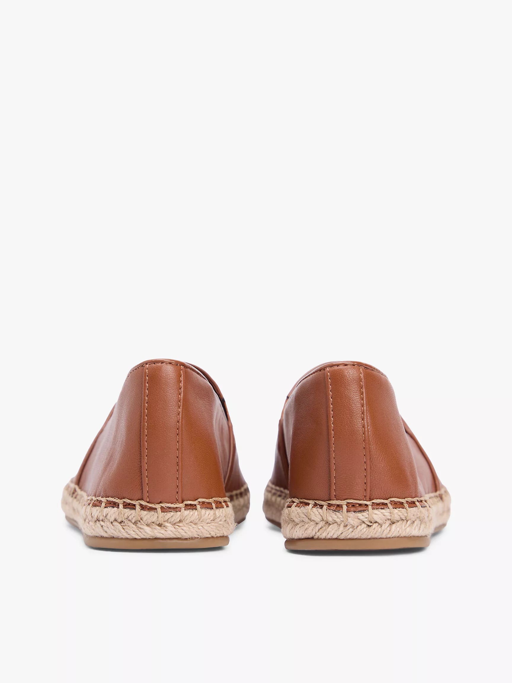 TH Monogram Leather Espadrille