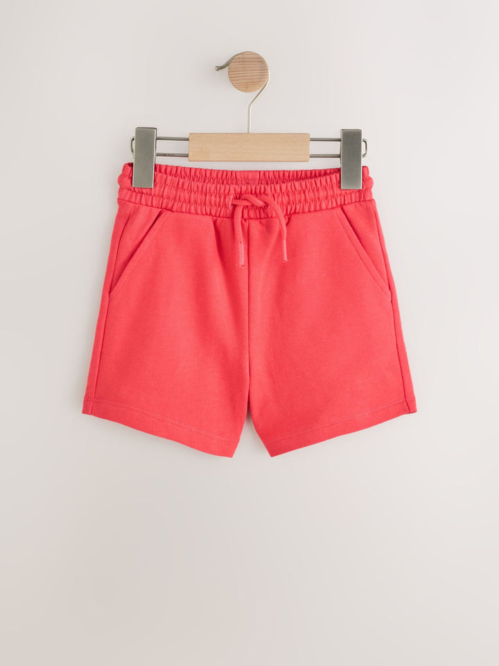 Red/Green Jersey Shorts 5 Pack (3mths-7yrs)