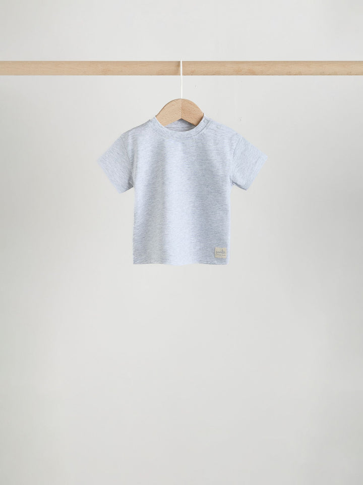 Blue Short Sleeve Baby T-Shirts 4 Pack (0mths-2yrs)