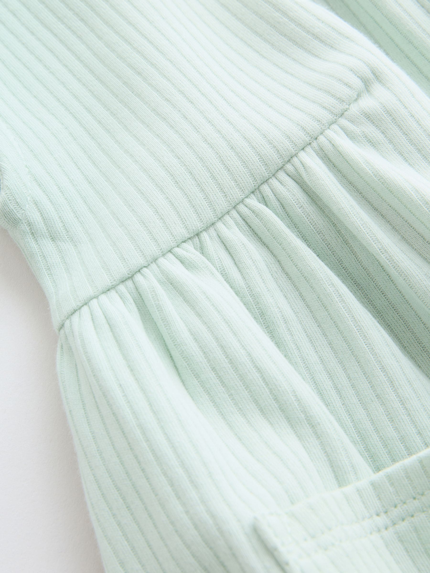 Pastel Colour Zip Through Baby Rompers 3 Pack
