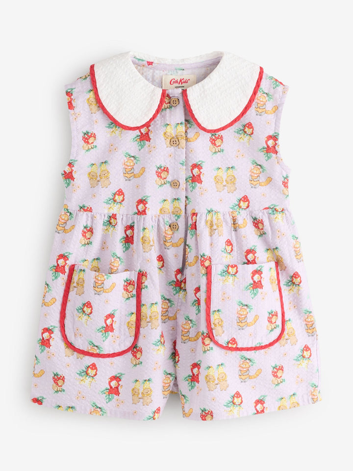 Pink Cath Kidston Playsuit (3mths-7yrs)