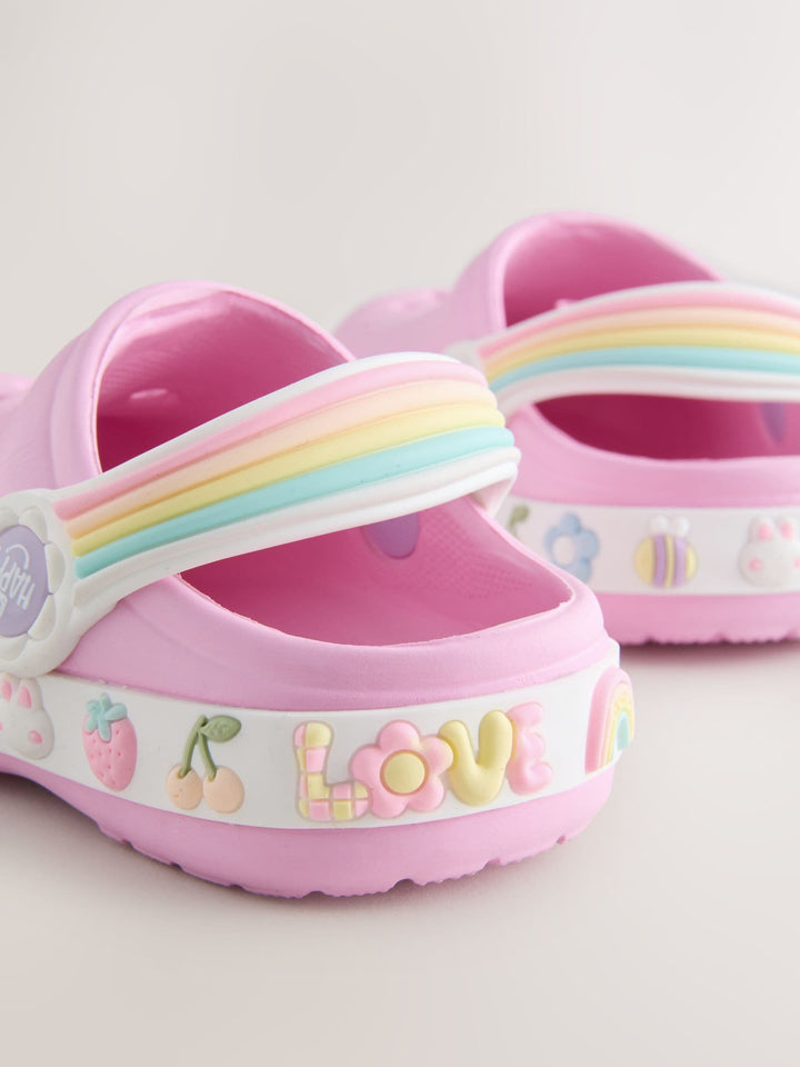 Pink Wide Fit (G) Character Clogs