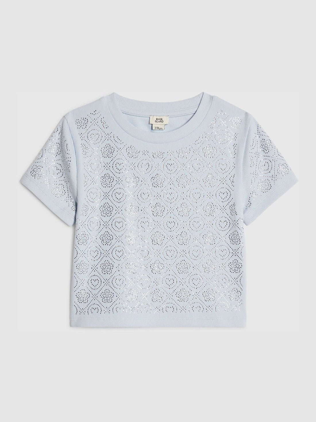 River Island Blue RI Hotfix Baby T-Shirt