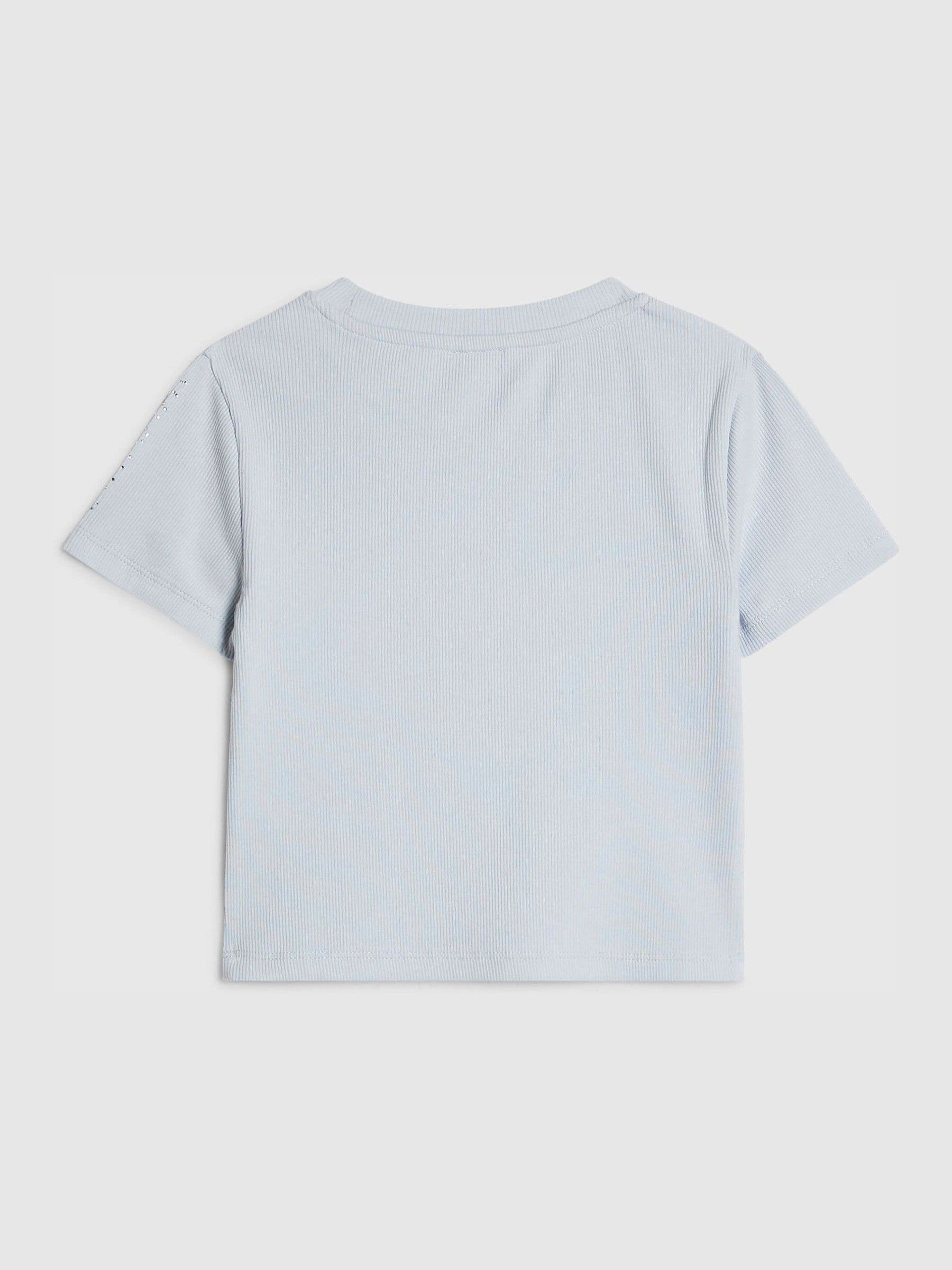 River Island Blue RI Hotfix Baby T-Shirt