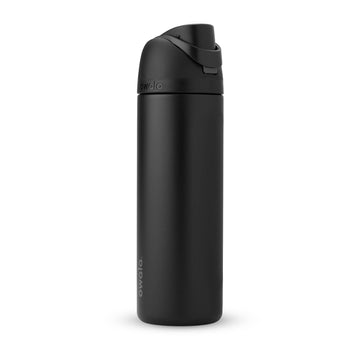 Owala 24 fl oz FreeSip Stainless Steel Water Bottle - Very Very Dark
