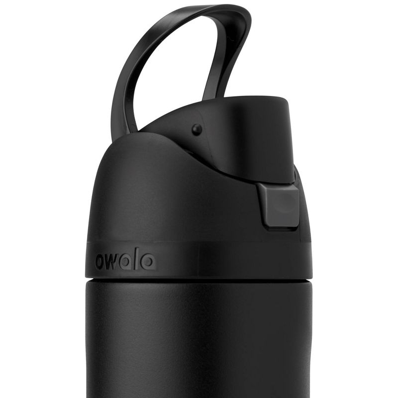 Owala 24 fl oz FreeSip Stainless Steel Water Bottle - Very Very Dark
