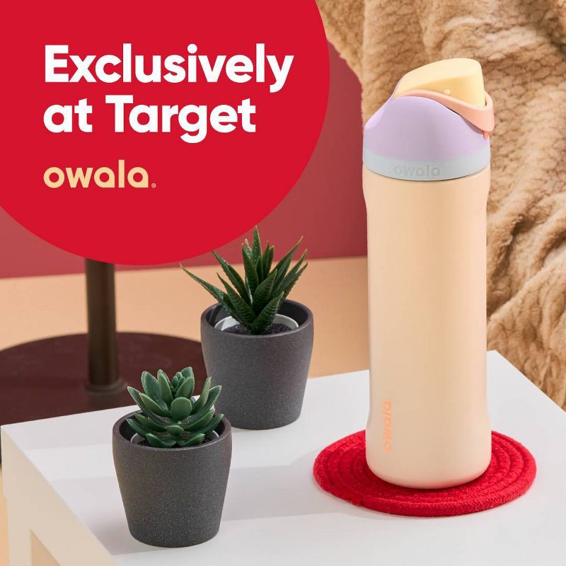 Owala 24oz FreeSip Stainless Steel Water Bottle - Sandy Shores