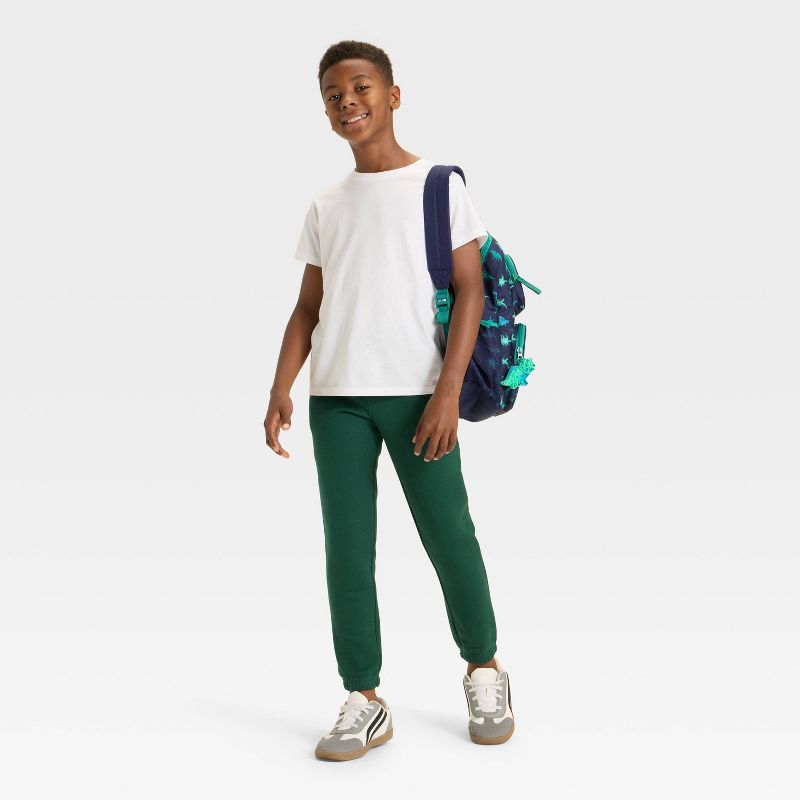 Boys' Pull-On Fleece Sweatpants - Cat & Jack™ Dark Green M