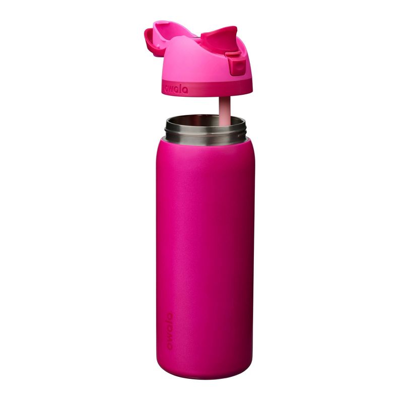 Owala 32 fl oz FreeSip Stainless Steel Water Bottle - Read My Lips
