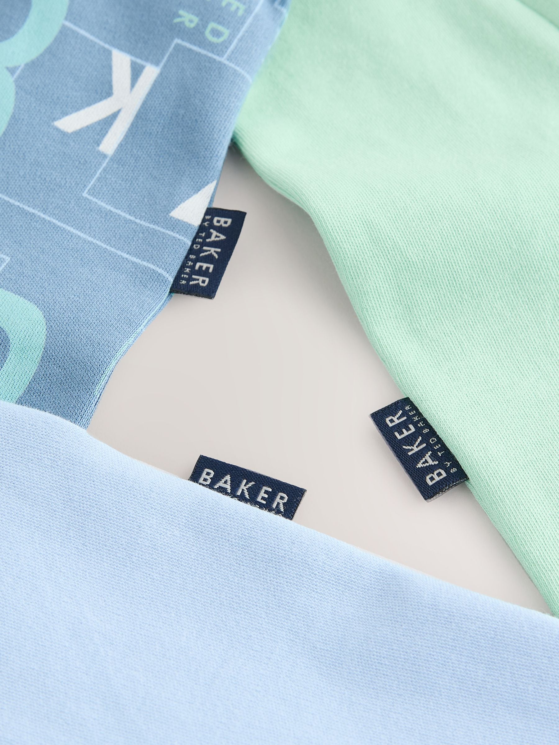 Baker by Ted Baker 3 Pack Sleepsuits