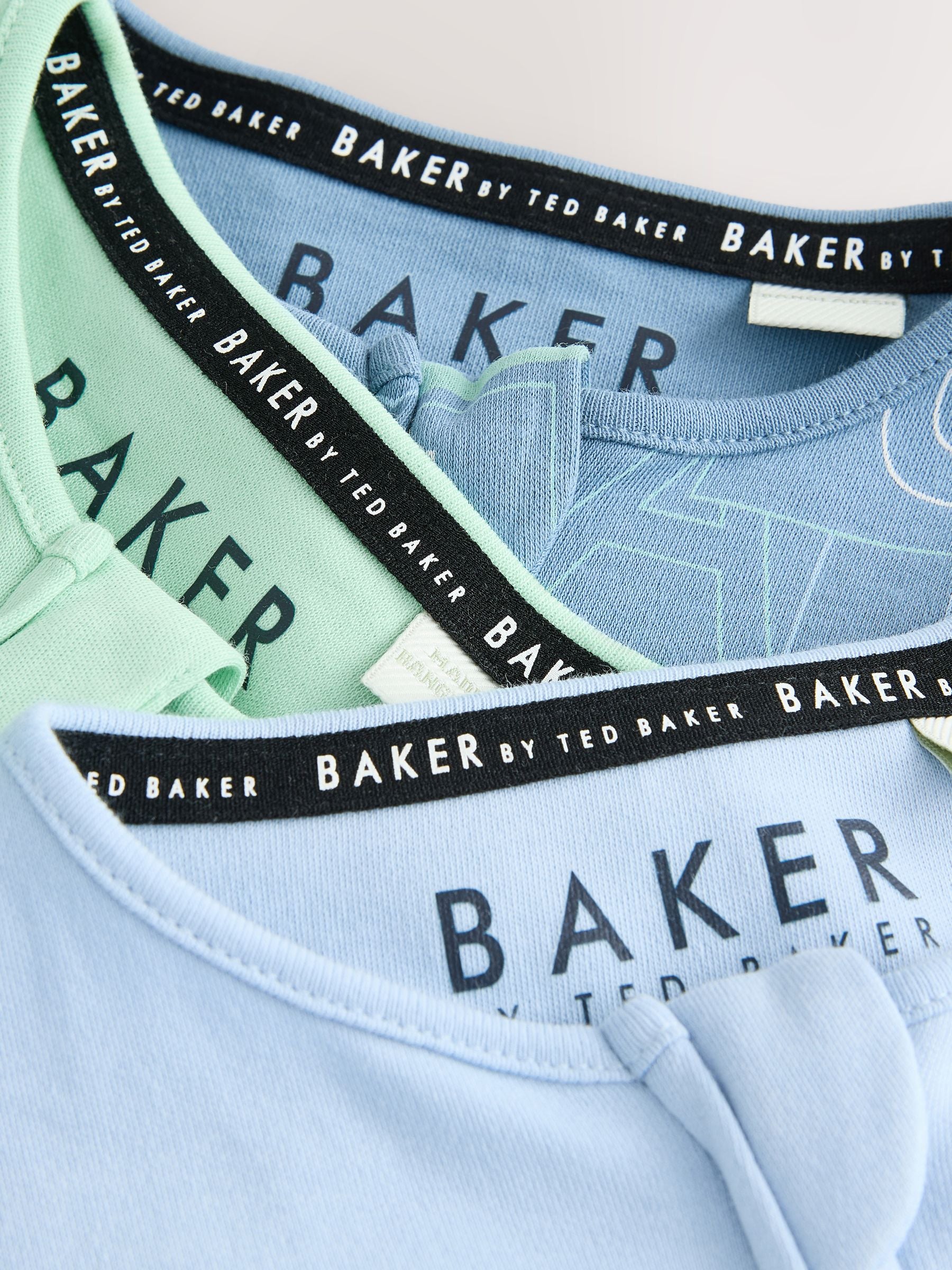 Baker by Ted Baker 3 Pack Sleepsuits