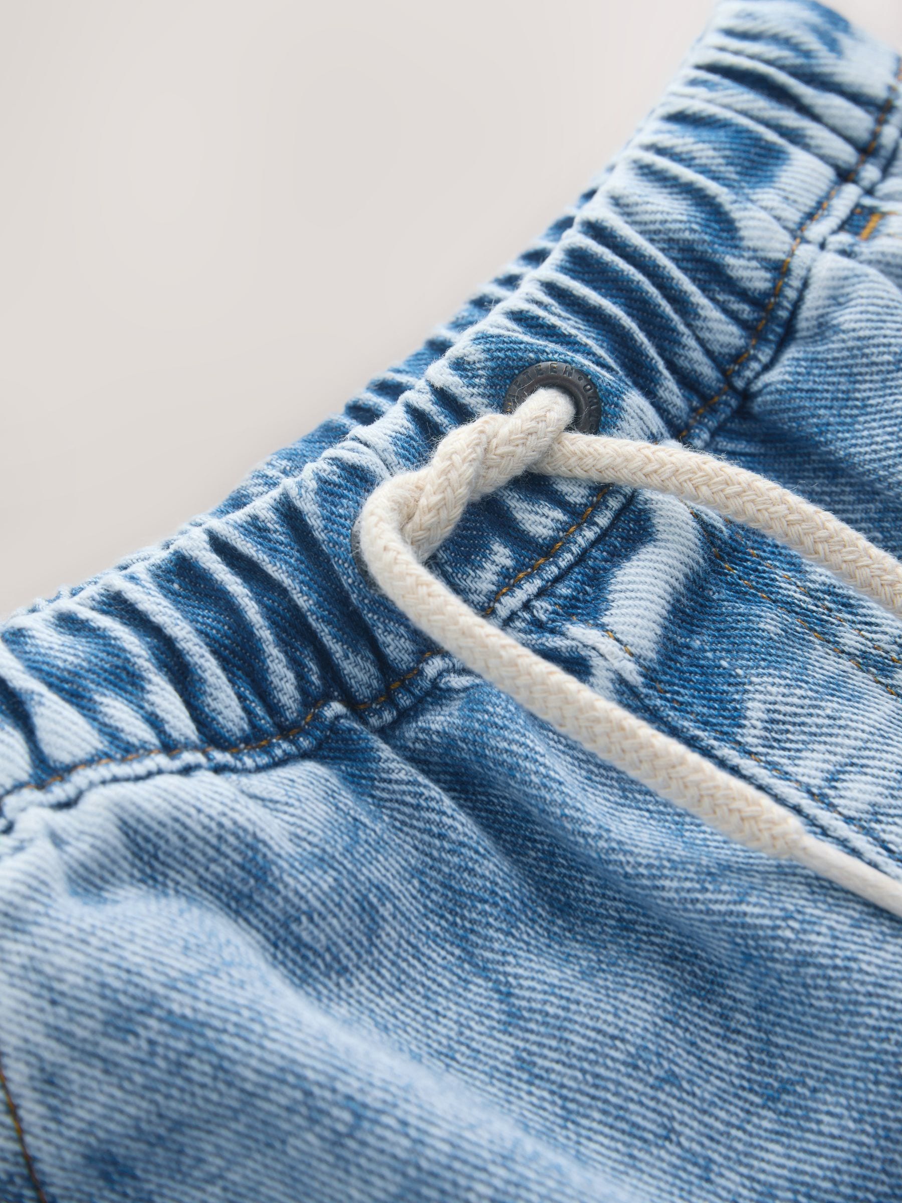 Mid Blue Denim Monster Graffiti Jeans (3mths-7yrs)