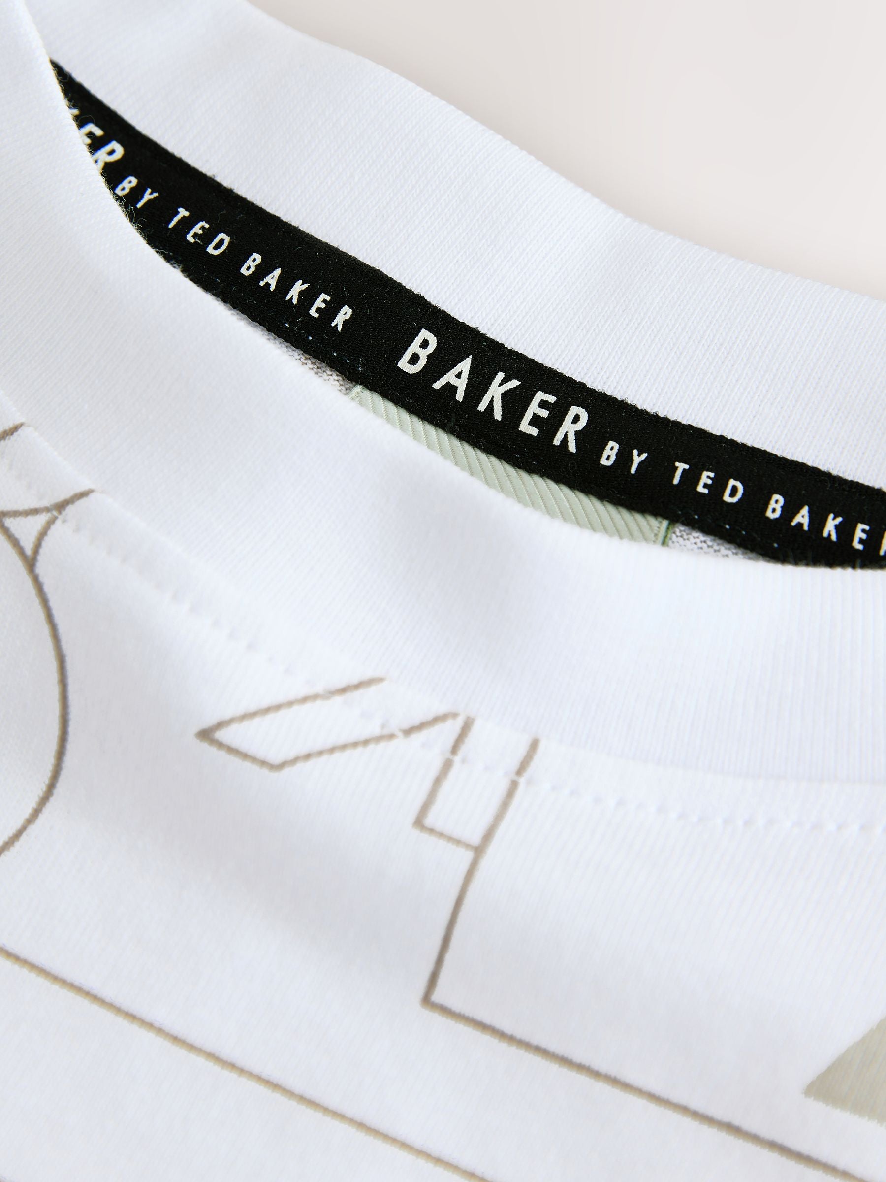 Baker By Ted Baker Letter Print T-Shirt