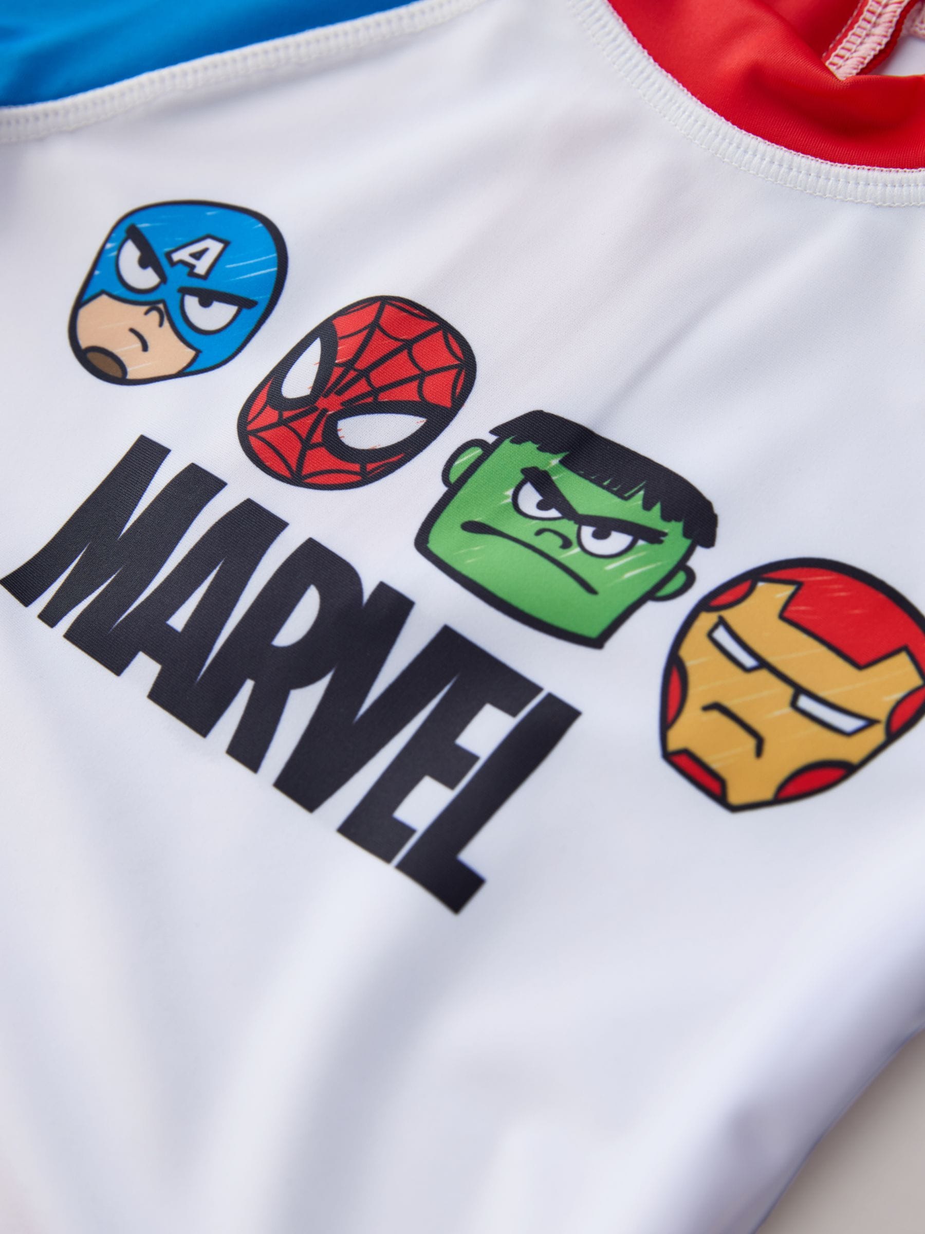 Marvel Rash Vest and Swim Shorts Set (3mths-7yrs)