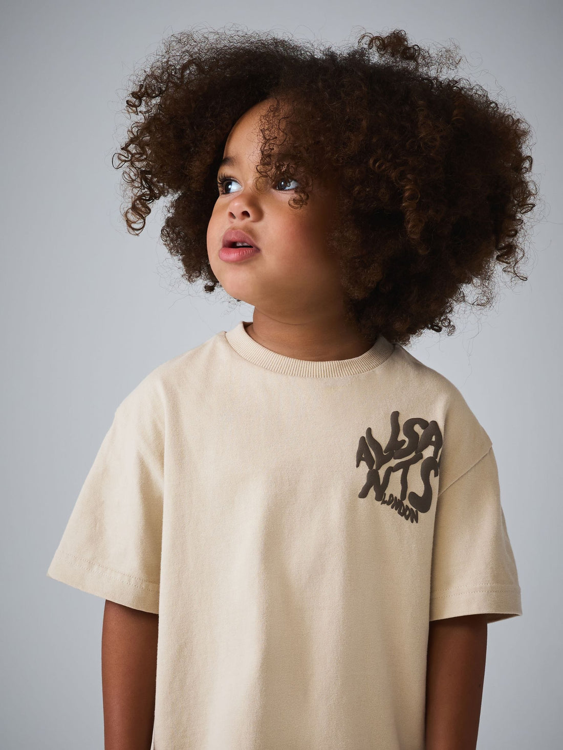 smALLSAINTS Neutral/Waffle Orlando T-Shirt and Shorts Younger Set