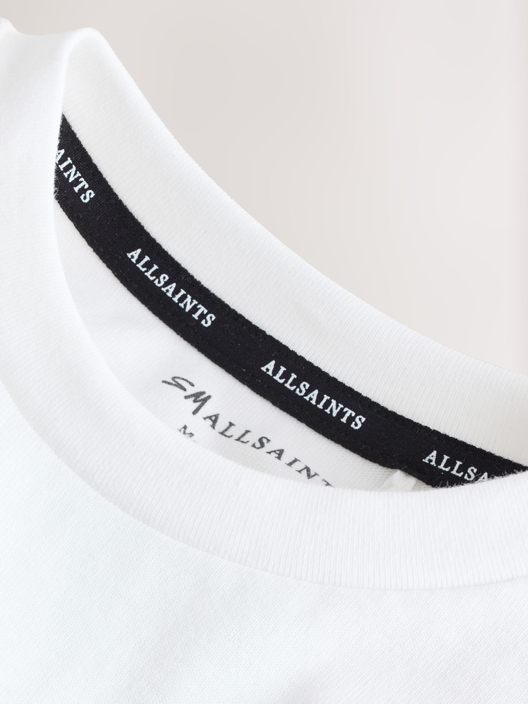 smALLSAINTS White Orlando Logo Oversized Crew Neck T-Shirt