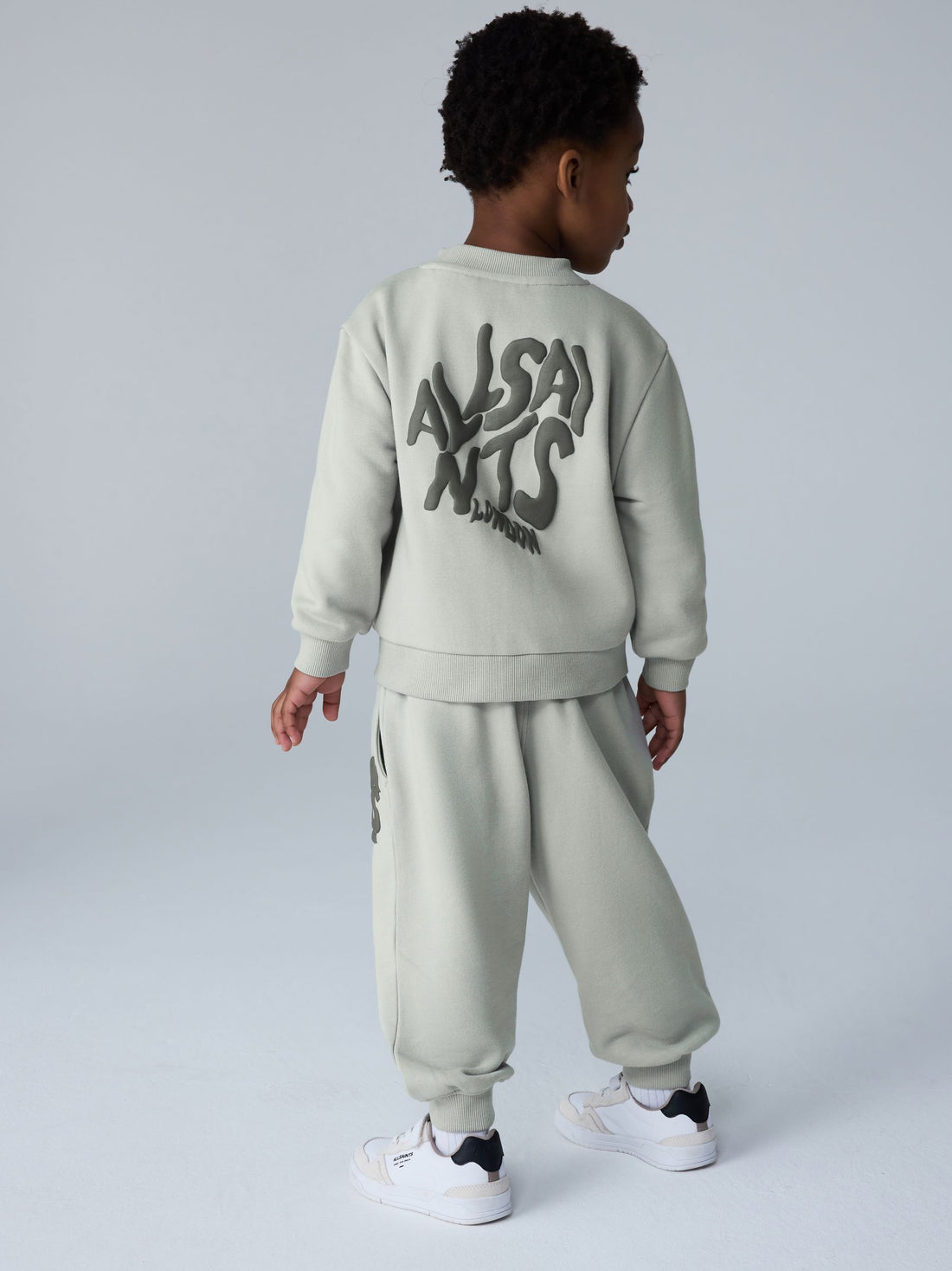 smALLSAINTS Mint Green Orlando Oversized Bomber Jacket and Joggers Younger Set