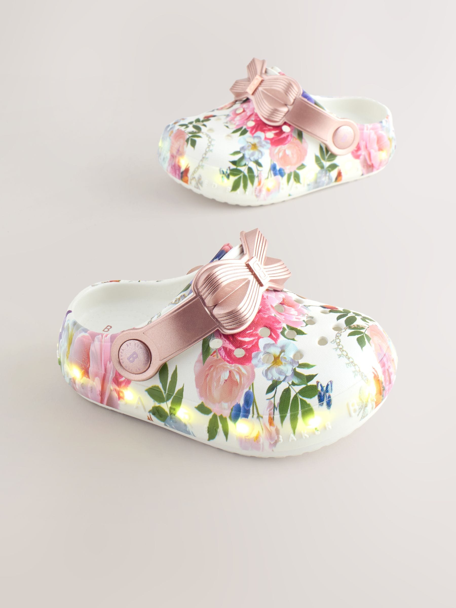 Baker by Ted Baker Girls Bow Clog Sandals