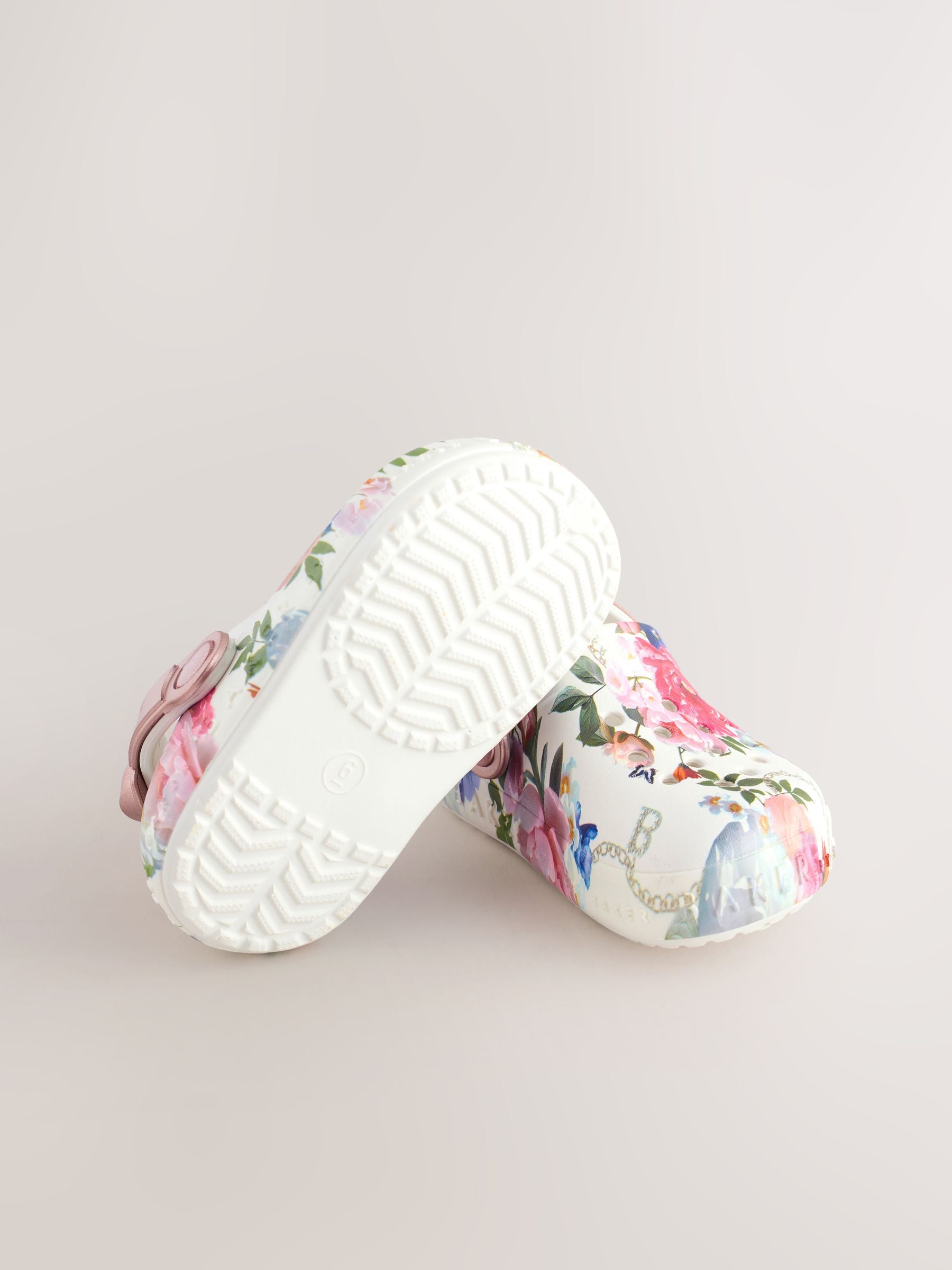 Baker by Ted Baker Girls Bow Clog Sandals