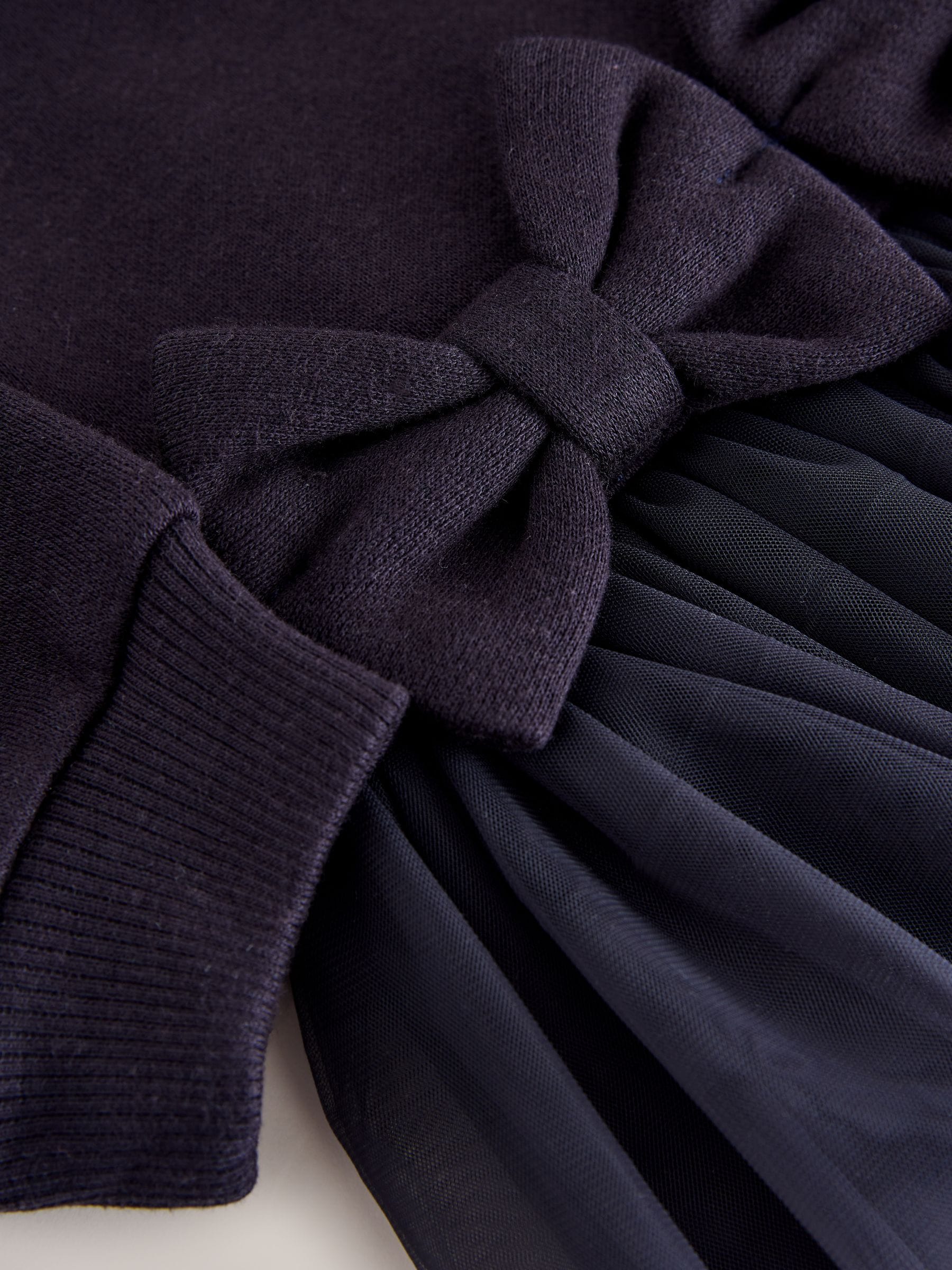 Baker by Ted Baker 2 Piece Bow Mesh Hem Sweat Top & Leggings Set