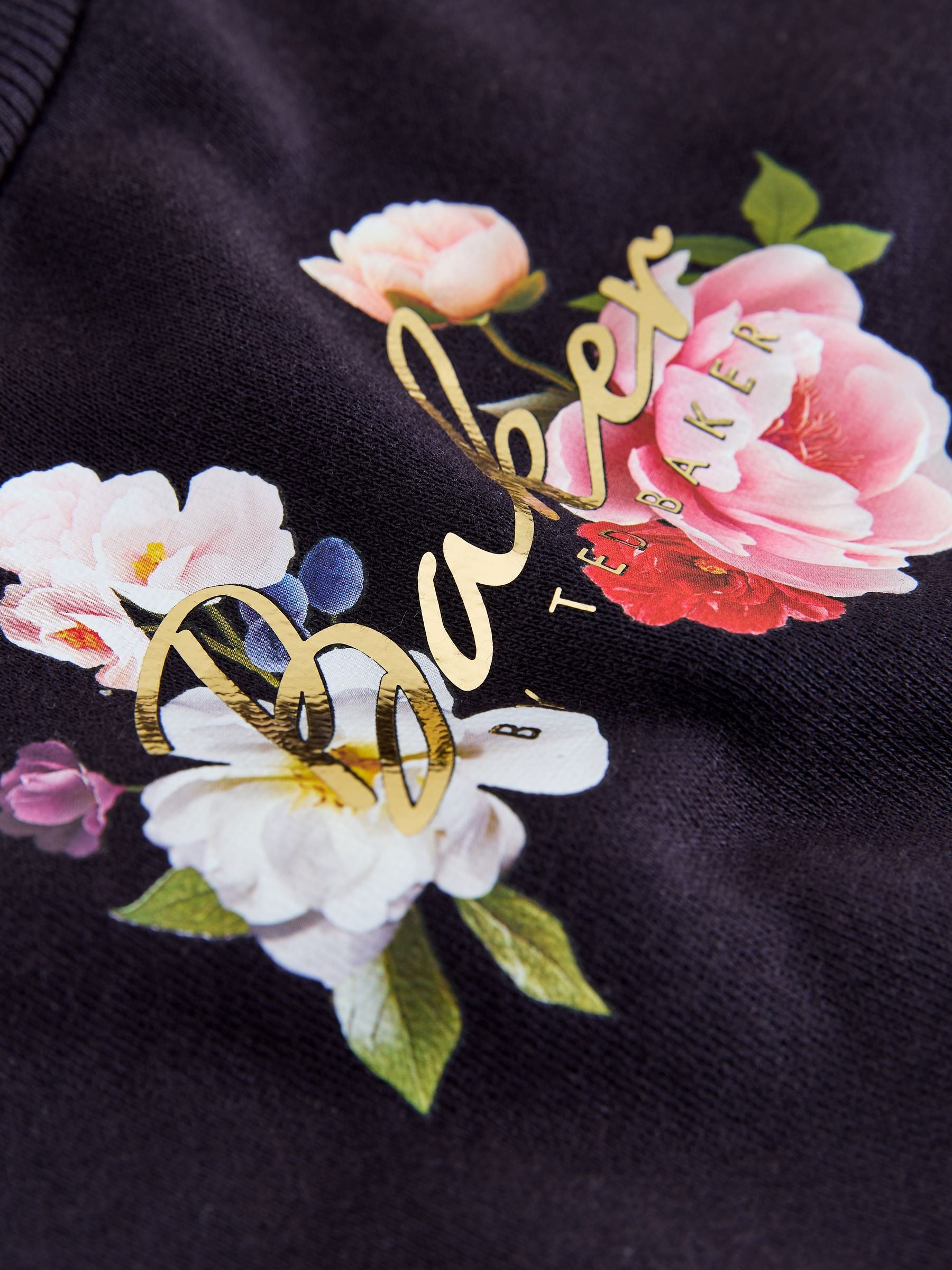 Baker by Ted Baker 2 Piece Bow Mesh Hem Sweat Top & Leggings Set