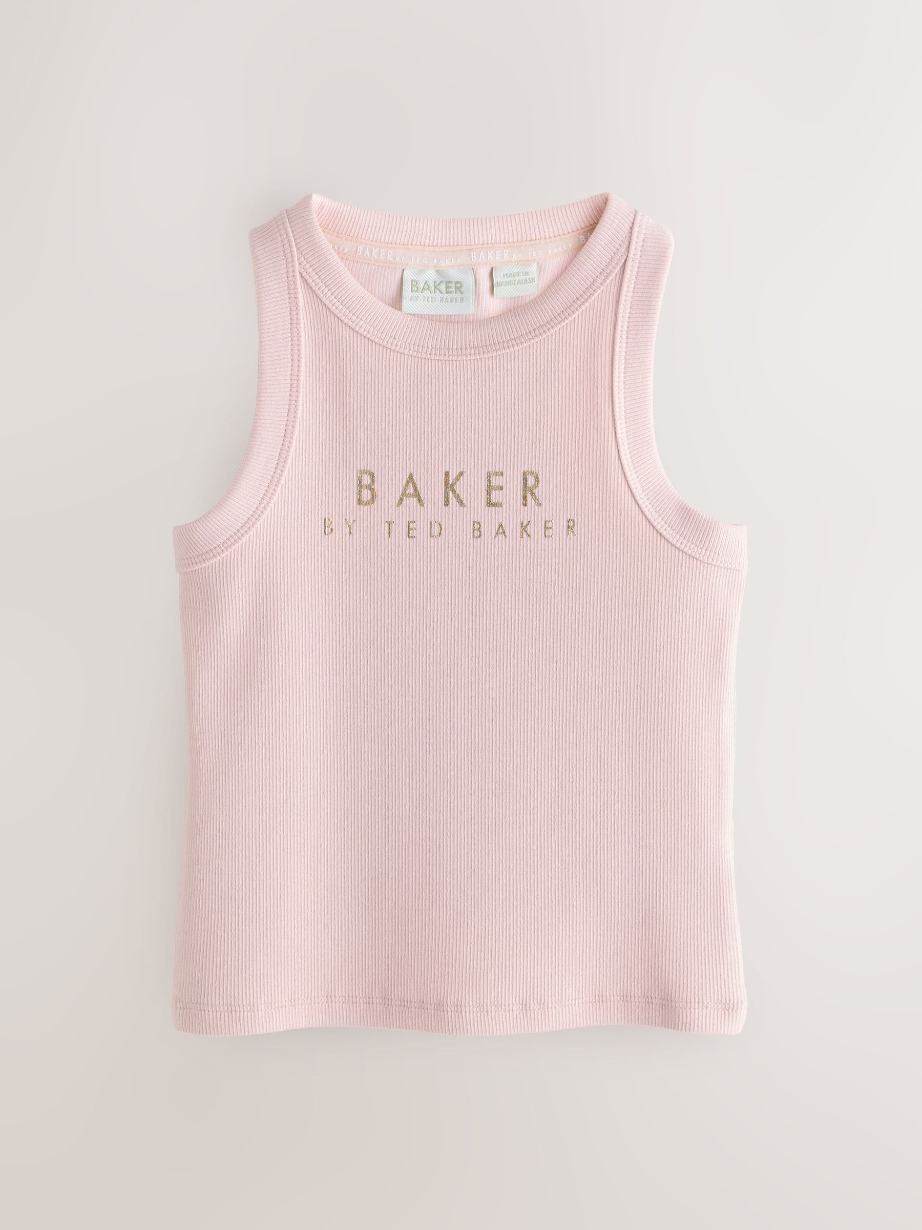 Baker by Ted Baker 3 Pack Ribbed Racer Vests