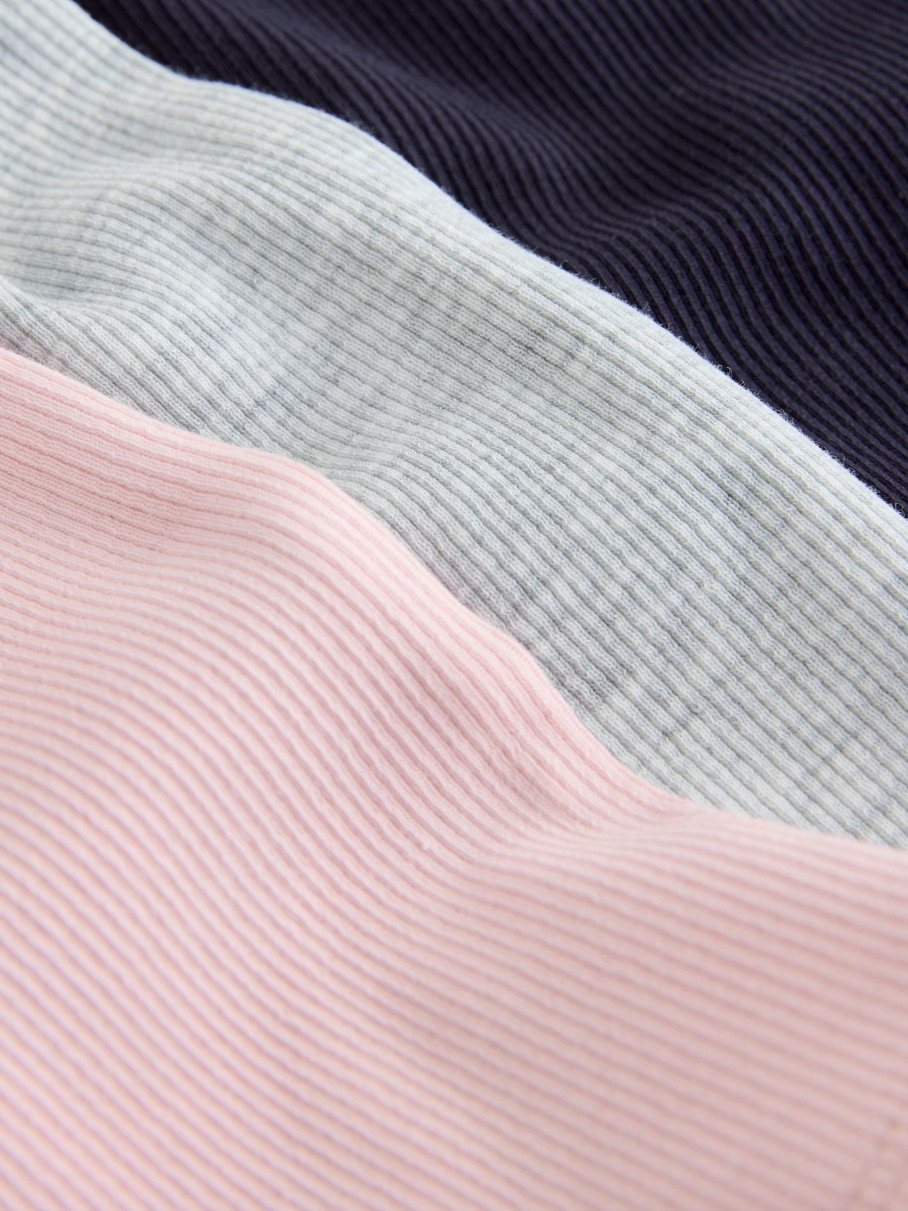 Baker by Ted Baker 3 Pack Ribbed Racer Vests