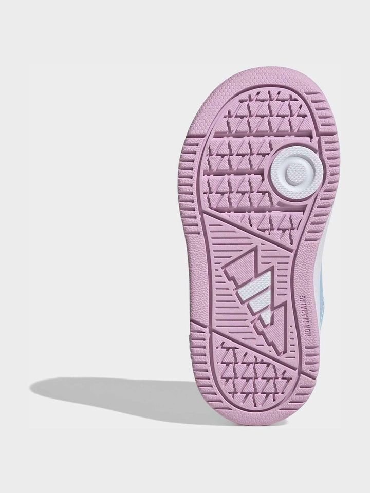 adidas Blue/Pink Hook and Loop Tensaur Sport 3.0 Infant Trainers