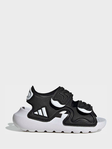 adidas Black AltaSwim 3 Infant Sandals