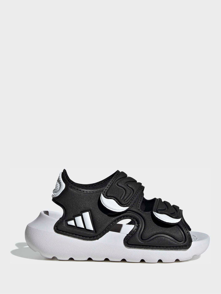 adidas Black AltaSwim 3 Infant Sandals